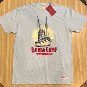 BUBBA GUMP MITCHELL & NESS BOAT TEE - ADULT SIZE LARGE